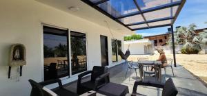 Cabaña pescador de colores