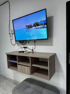 Cabaña pescador de colores