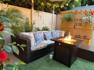 Modern Studio with Private Patio