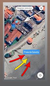 Edicula beira praia Gaivota