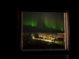 Apartment with chance to see Aurora at city center