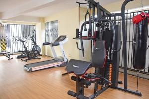 Stylish 1 BDRM with Extra Bed, Gym and Parking in Kilimani