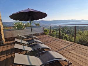 Gaou - Villa ONEIROS, paisible avec piscine & vue mer