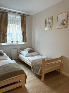 Przestronny apartament w Lubawie z dwoma pokojami i świetnym wyposażeniem