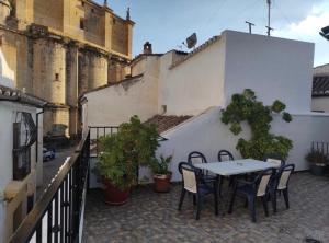 Apartamento Daniela 1 terraza con vistas a la Catedral