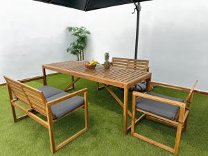 Terraza Privada - Piscina en planta baja - WiFi
