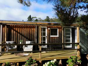 Holly Tree Shepherds Hut - Farmstay with Breakfast Hamper