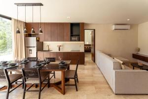 Sleek Penthouse Escape with Rooftop Pool