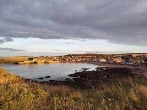 The Willow Caravan Cliff Top Coastal Retreat at Eyemouth Holiday Park Sleeps 6 Near Beach