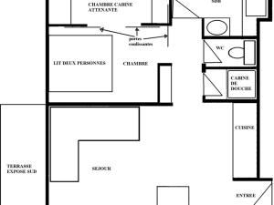 Bel appartement rénové avec terrasse, au pied des pistes - FR-1-455-43