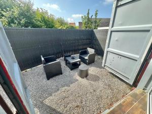 Séjour insolite dans un container aménagé à Berck