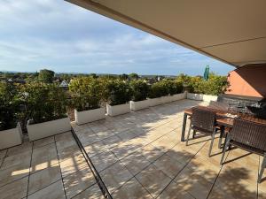 Penthouse mit Whirlpool, Traumblick und großer Dachterrasse