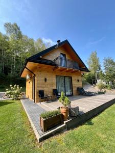 Drewniany Domek nad Doliną Dunajca