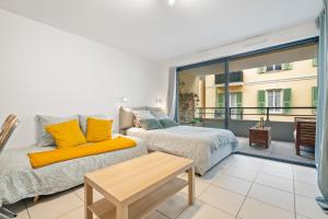 Cozy studio with terrace, Monaco and beach 5 min away