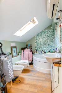 Stanza nel cuore dei tetti di Genova