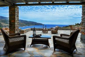 Stone Villa with Sea View Kea Greece
