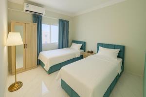 شقة بأجواء مريحة ثلاث غرف نوم