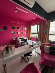 Black pink castle