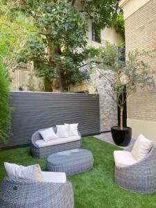 Montmartre en rez-de-jardin