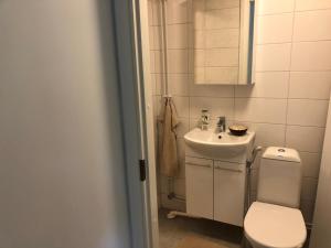 Viihtyisä kalustettu kaksio, joka on juuri uusittu, omakotitalon alakerrassa omalla sisäänkäynnillä