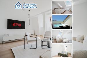 3 BR Penthouse - WHIRLPOOL - ZENTRAL - KÜCHE - WIFI - KAFFEE - GERÄUMIG - TERRASSE - PARKHAUS