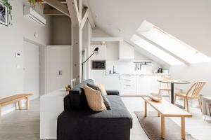 Charming designer attic
