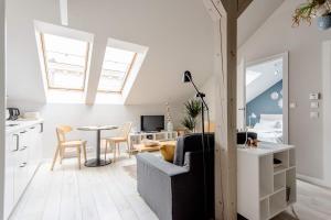 Charming designer attic