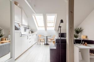 Charming designer attic