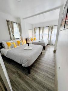 Spacious duplex retreat in city w Parking nearby