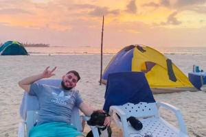Islas de Guna Yala Camping frente al mar