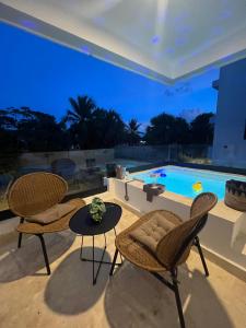 apartment in Punta Cana near beach with private balcony and pool