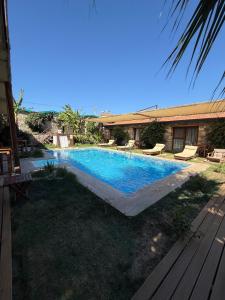 Charming Poolside Stone Studios