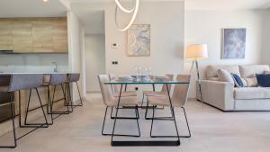 SUNSET WAVES azure apartment