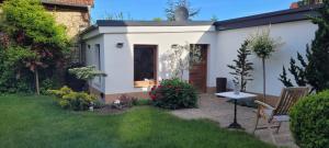 Lux Ferienwohnung altes Landwarenhaus mit Garten und zubuchbarer Sauna