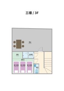 120sqm 5LDK 3-Stories House 3BT JR Shin-Okubo 5min