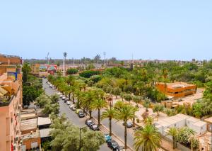 Luxury New Apart in heart of Gueliz Hivernage, Marrakech near restaurants and tourist attractions with stunning view
