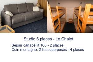 Le Chalet - Piscine - Studio pour 6 Personnes MAE-4933