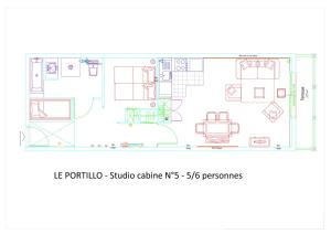 Résidence Le Portillo - Piscine - Studio pour 6 Personnes MAE-5193
