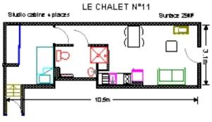 Le Chalet - Piscine - Studio pour 4 Personnes MAE-4983