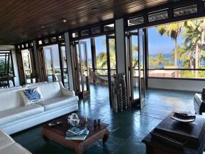 Vista para o mar piscina