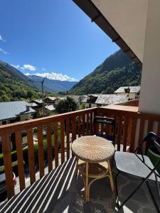 Bright two-room apartment with view at 150 meters from the thermal bath