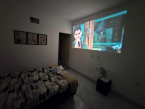 Flat completo a 10 minutos de vários espaços de festa