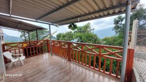 Hermosa cabaña tipo apartaestudio en la Serranía del Perija