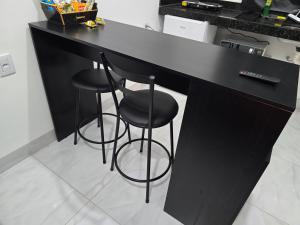 Flat completo 13 minutos de mercados, farmácias e do centro