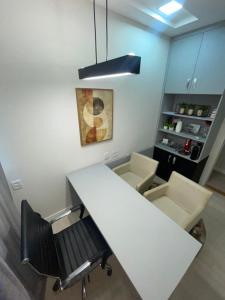 Escritório completo durante a COP30