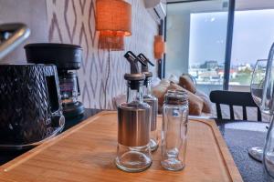 HOM l A 3 Minutos del Metro Nunoa Studio 2PAX