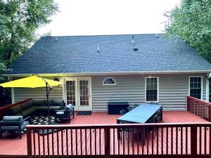 Theater and game rooms 5 bedrooms 2 king size beds TikTok and social media wall