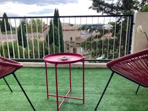 Appartement "vintage 70", 2 pièces, 45 m2