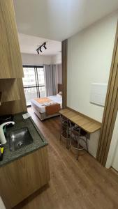 Studio 604 - Seu refúgio Urbano no Coração de São Paulo - Wifi, Vaga, Academia, Lavanderia, Mercado e Rooftop