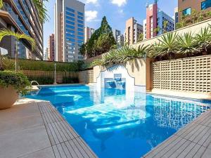 Morada JK Premium - Flat em hotel moderno com localização incrível na Vila Olímpia